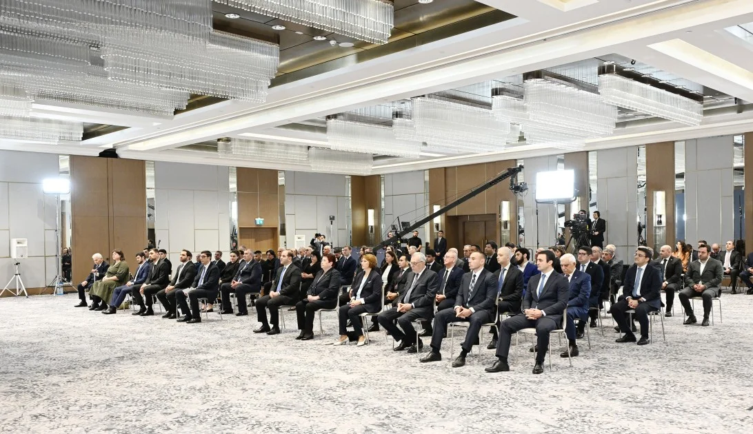 Prezident ilin idman yekunlarına həsr olunan mərasimdə iştirak edib 