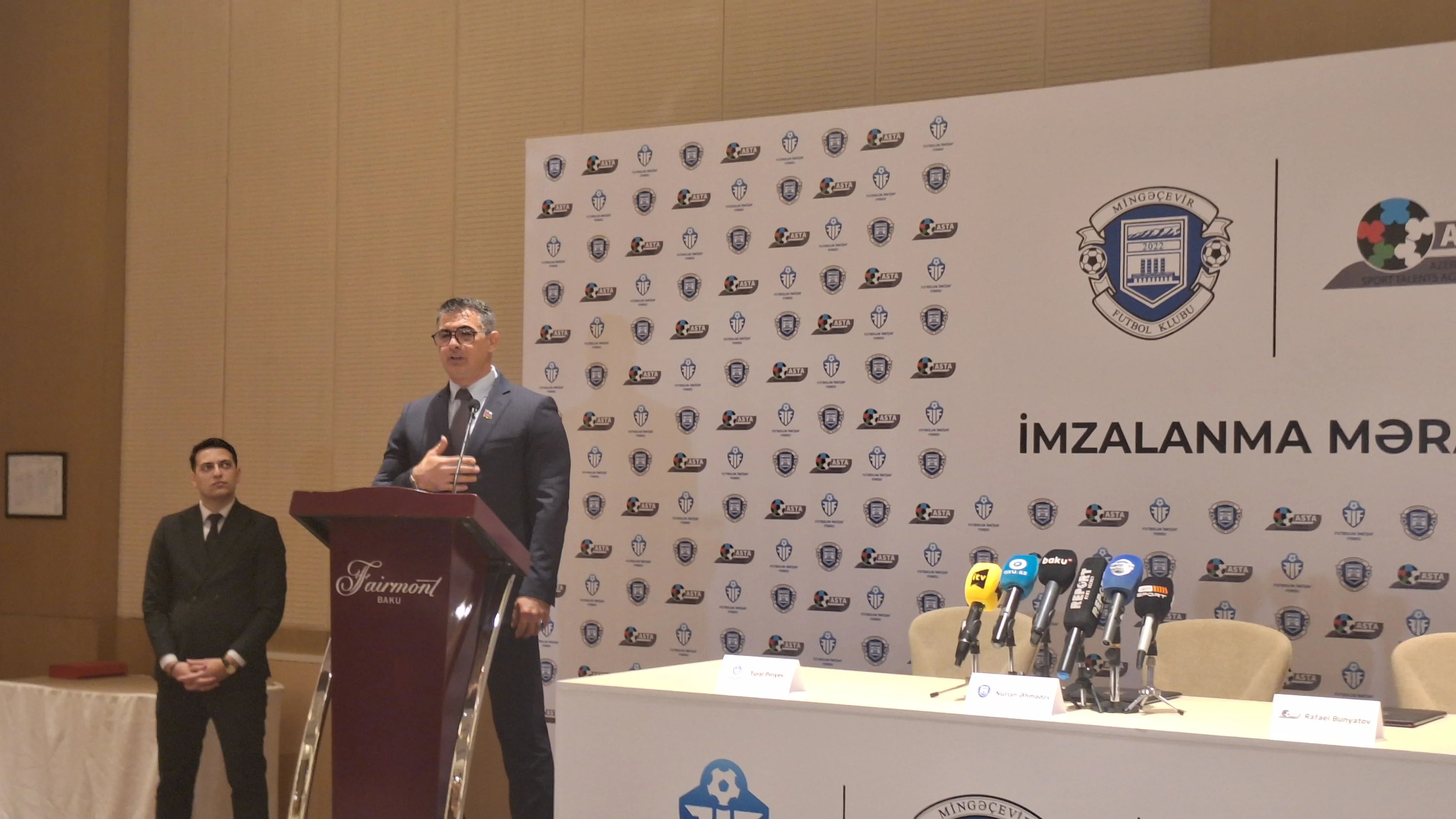 "Mingəçevir"lə ASTA arasında müqavilə imzalandı - FOTOLAR 
