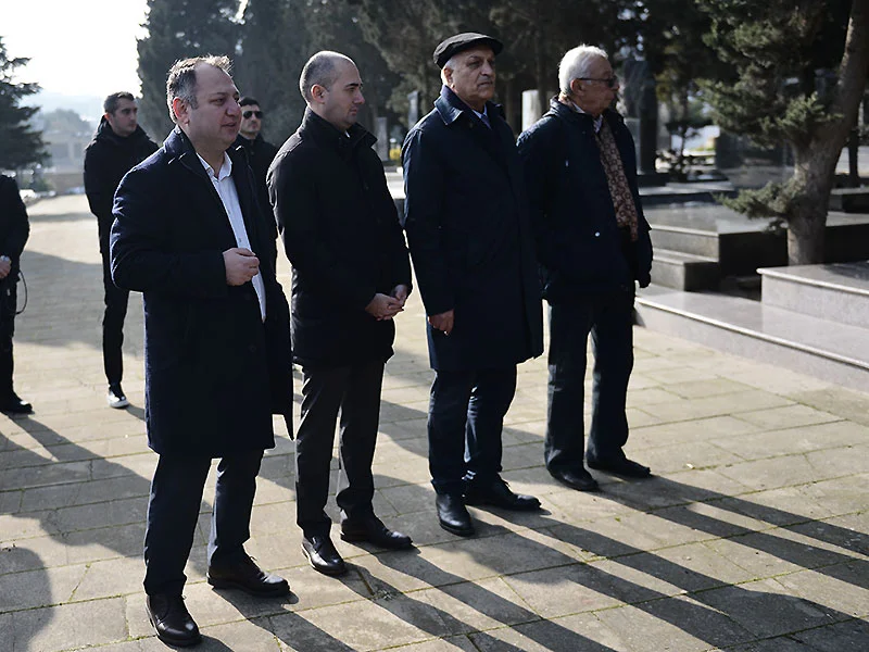 Tofiq Bəhramovun xatirəsi yad olunub - Fotolar 