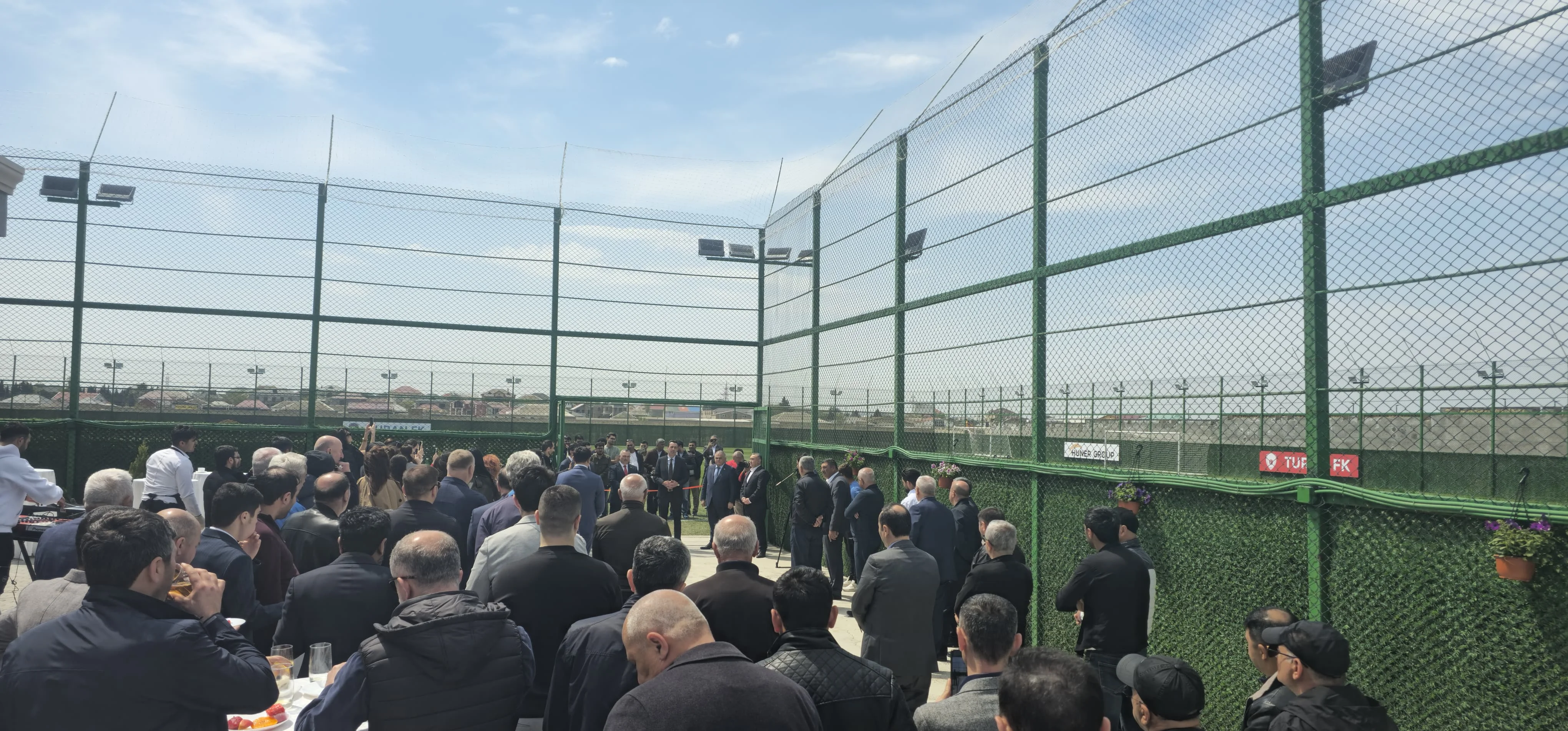"Turan Tovuz"un yeni meydanının açılışı oldu - FOTOLAR 