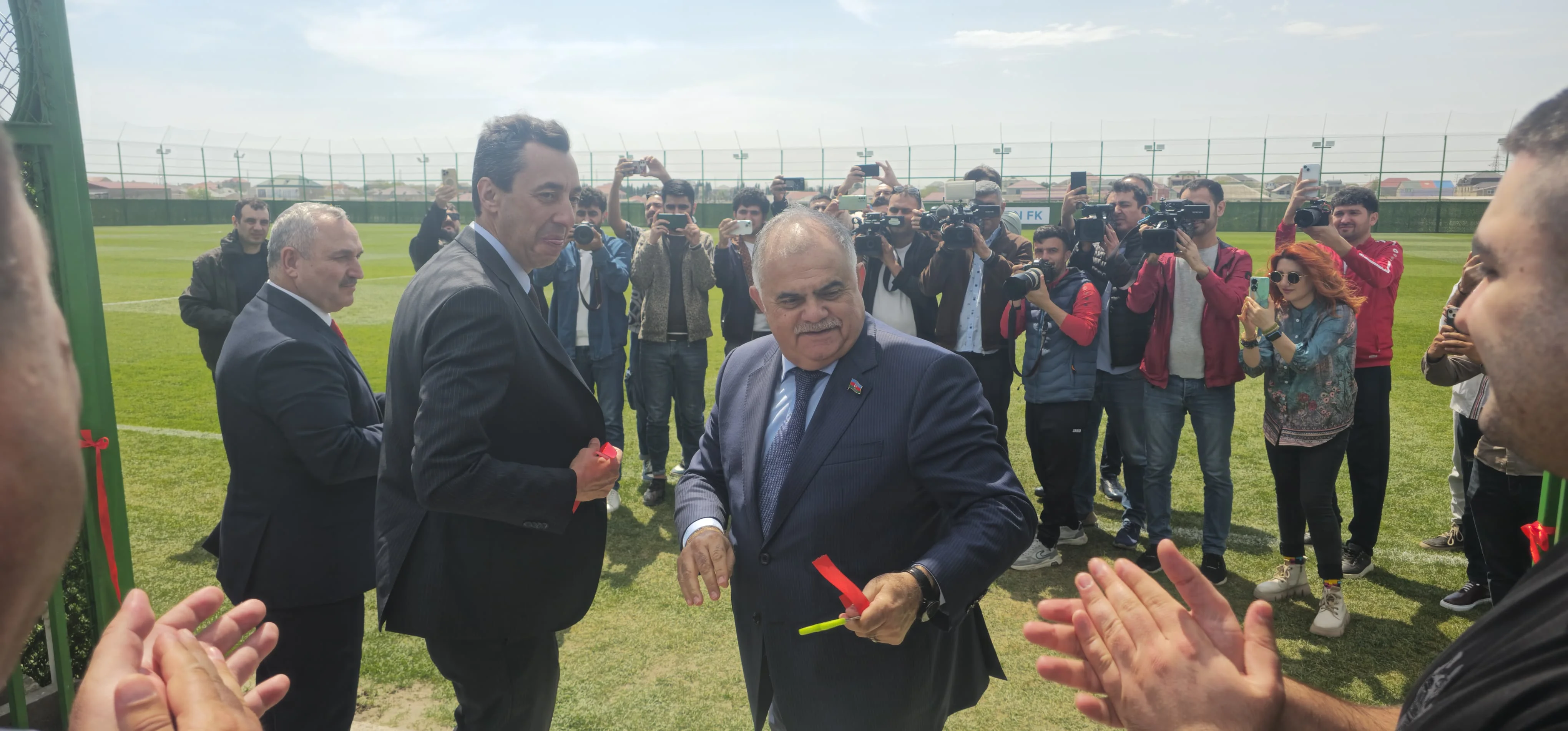 "Turan Tovuz"un yeni meydanının açılışı oldu - FOTOLAR 