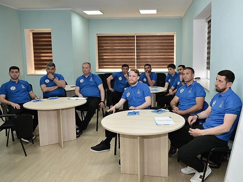 Bakıda PRO kateqoriyalı məşqçi kursunun I mərhələsi keçirildi 