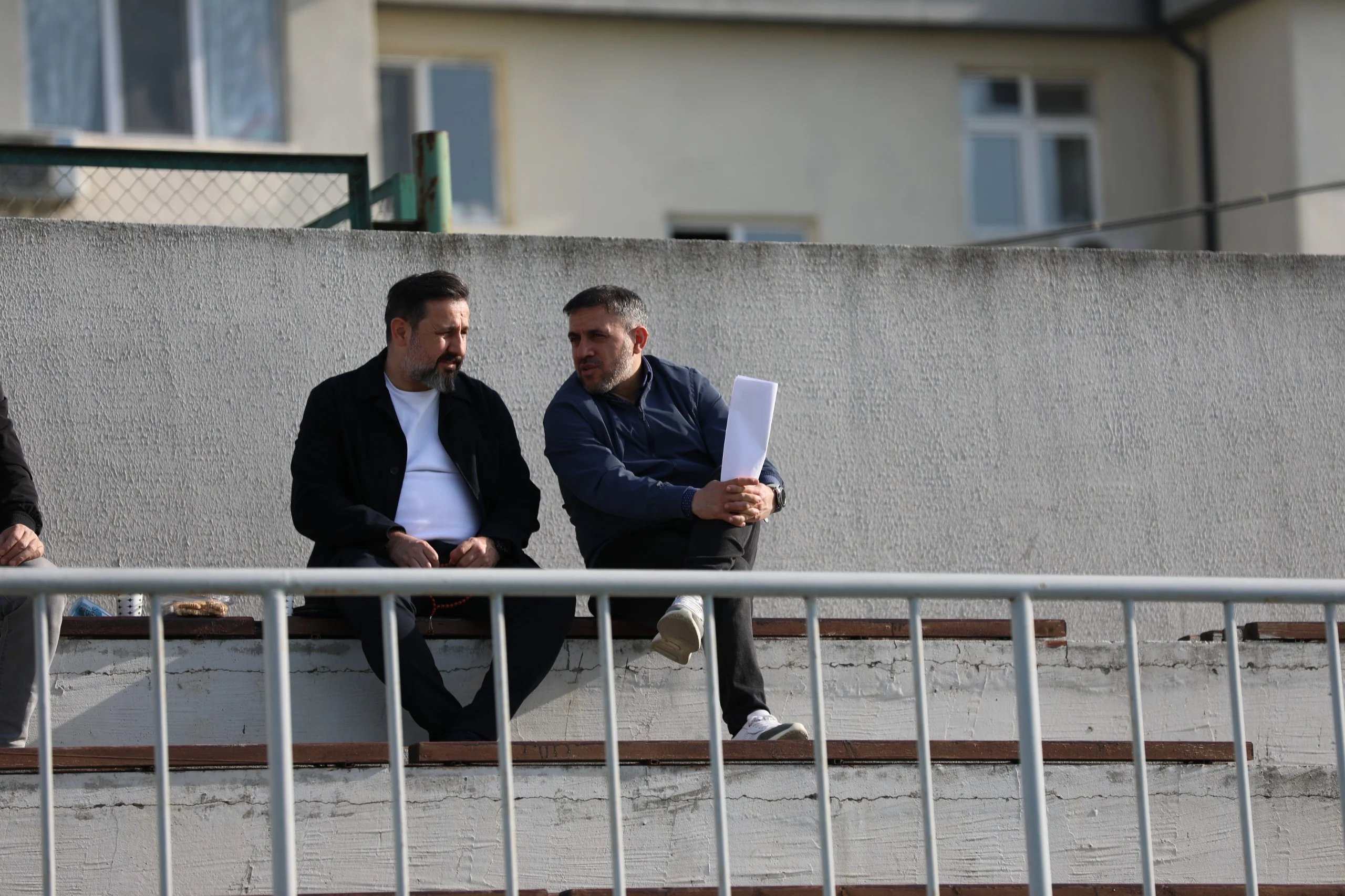 Ayxan Abbasov Əvəzedicilər Liqasının oyununu izlədi - FOTOLAR 