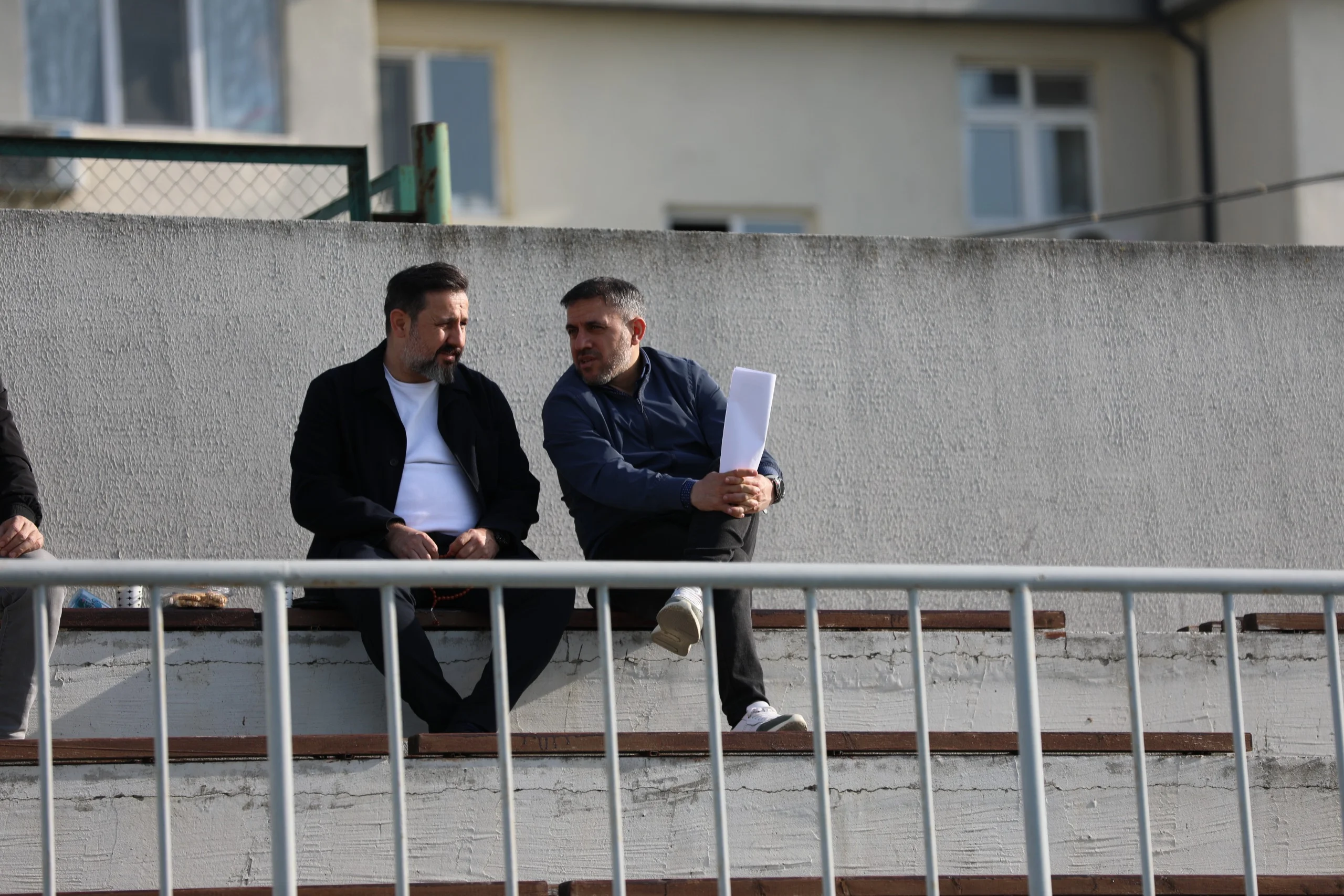 Ayxan Abbasov Əvəzedicilər Liqasının oyununu izlədi - FOTOLAR 