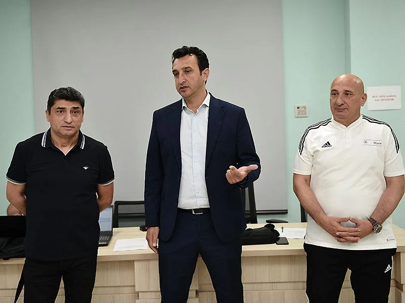 Bakıda UEFA-nın A kateqoriyalı məşqçi kursunun I mərhələsi keçirildi 
