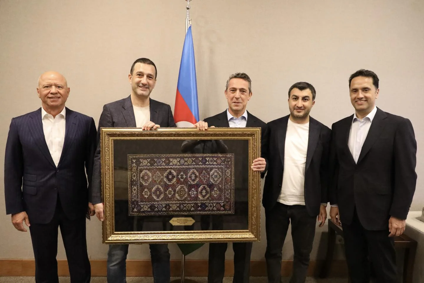 "Qarabağ" rəsmiləri "Fənərbağça"nın prezidenti ilə görüşdülər 