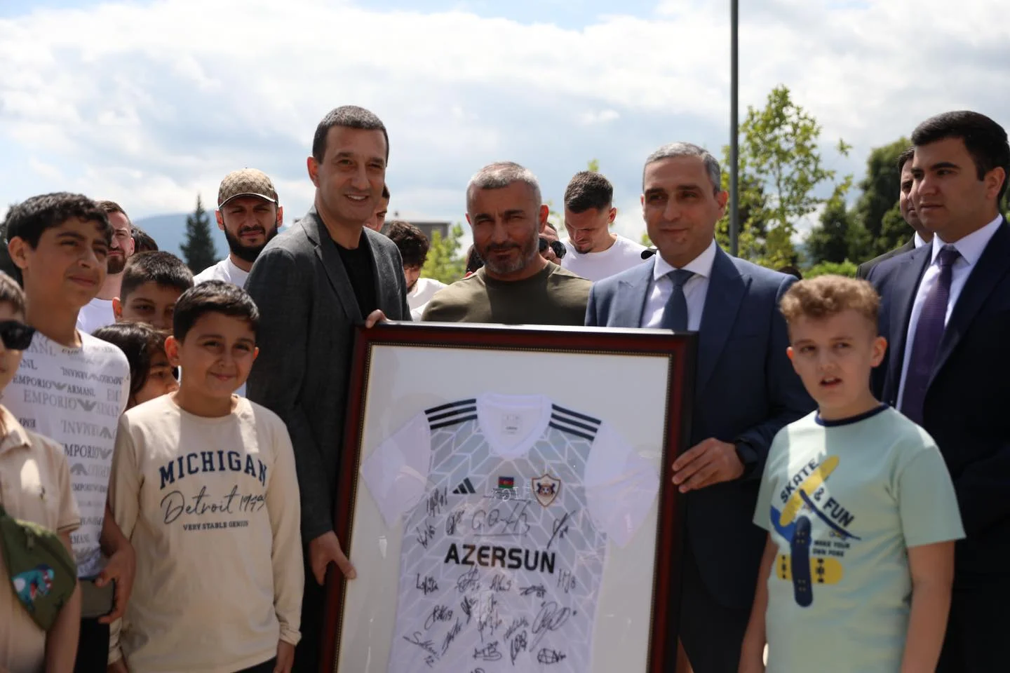 "Qarabağ" Xankəndidəki Qarabağ Universitetində - FOTO 