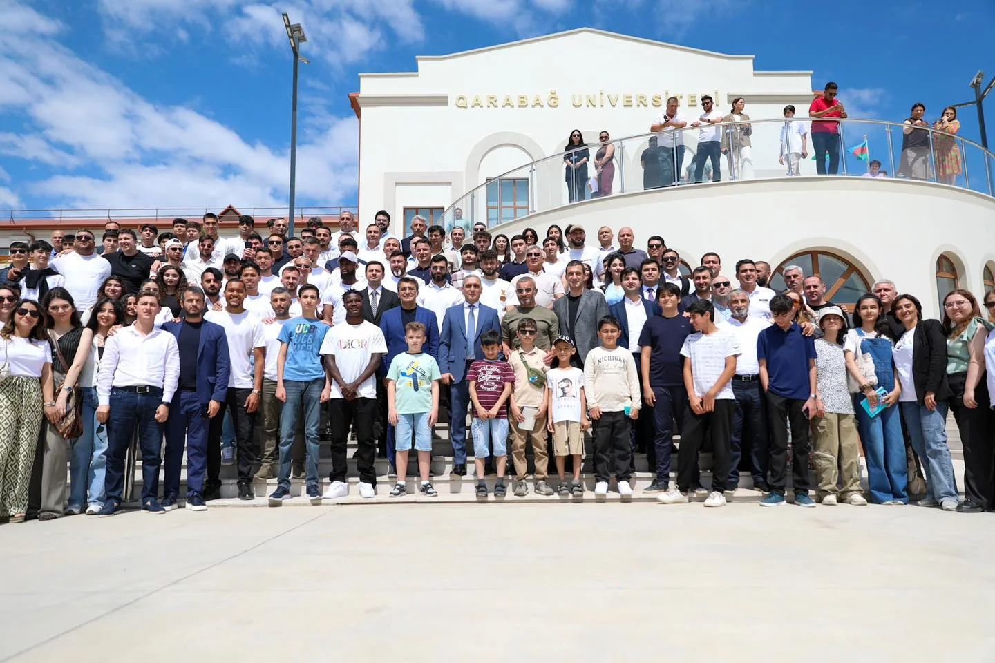 "Qarabağ" Xankəndidəki Qarabağ Universitetində - FOTO 