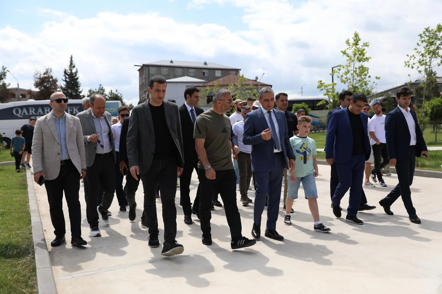 "Qarabağ" Xankəndidəki Qarabağ Universitetində - FOTO 
