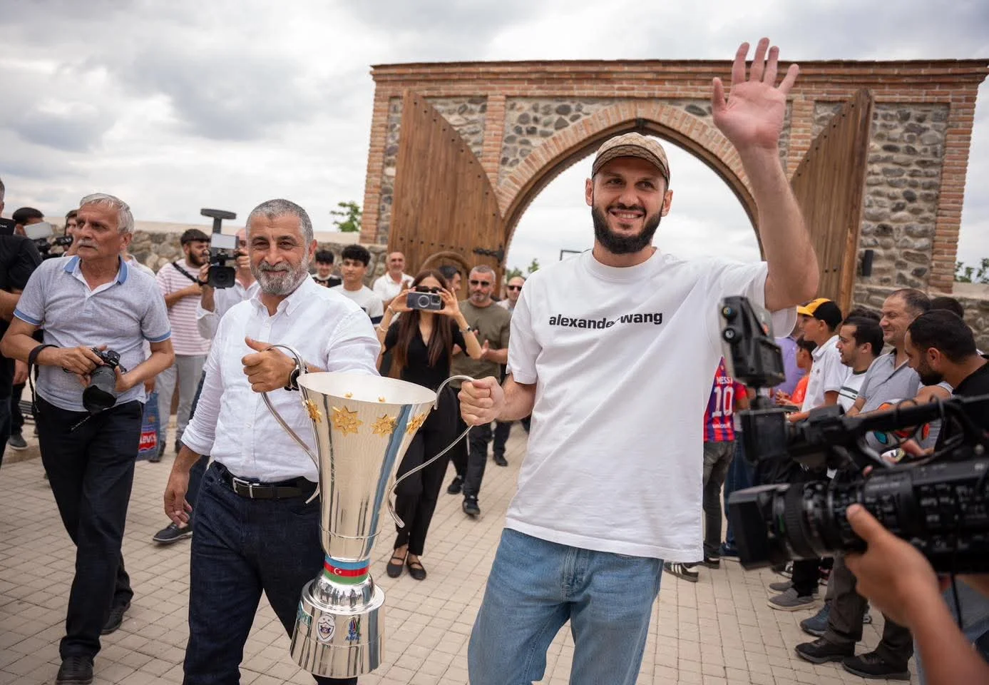 "Qarabağ" "İmarət"də - FOTO 