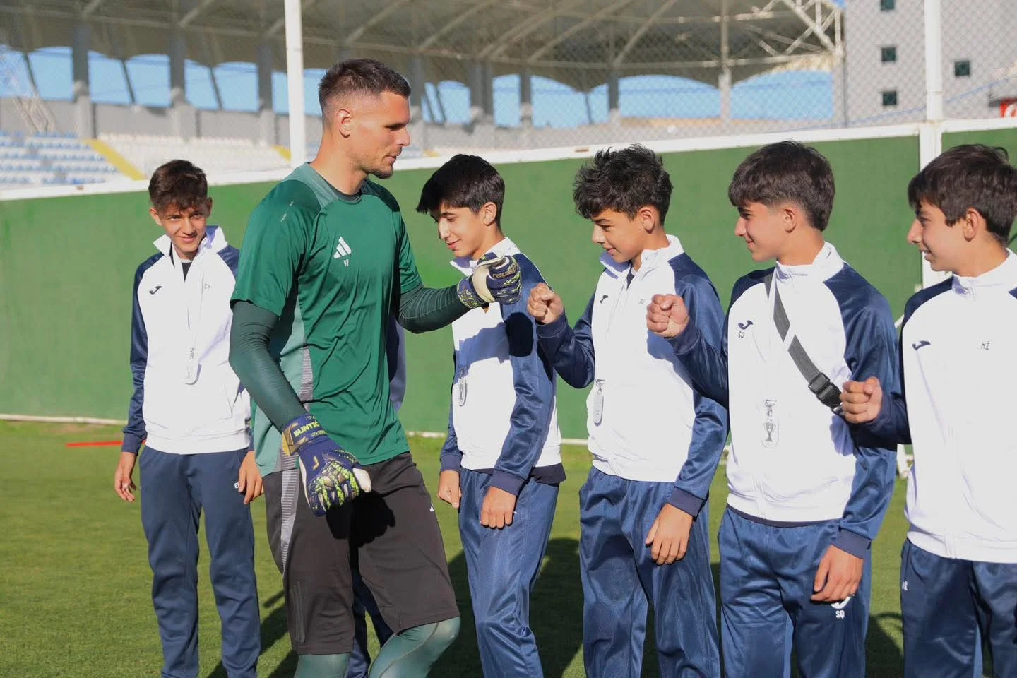 "Qarabağ"ın əsas komandası U-15 və U-13 ilə görüşdü - FOTO 