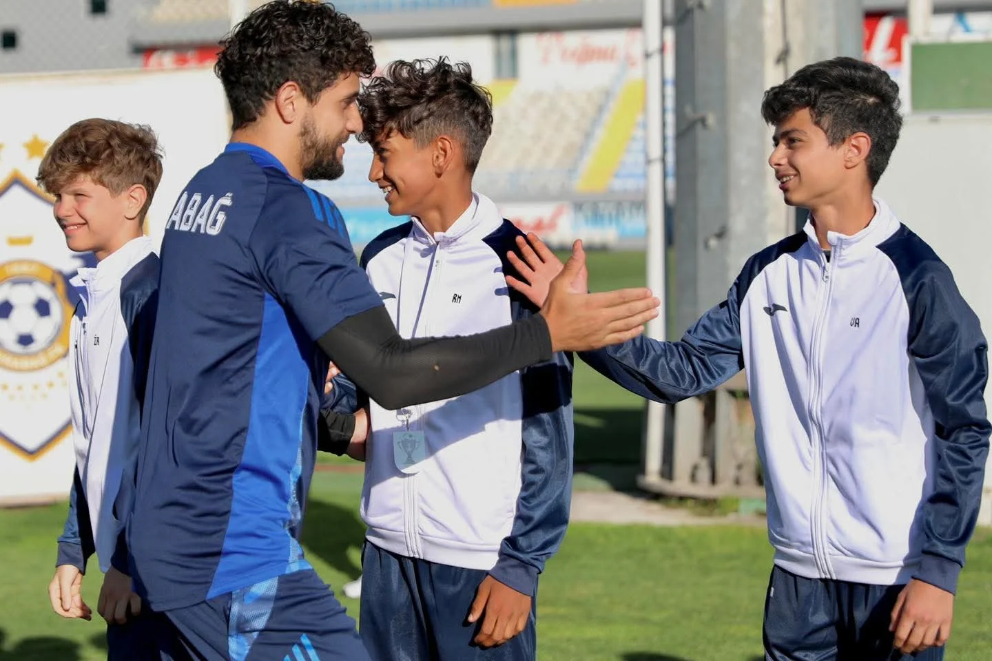 "Qarabağ"ın əsas komandası U-15 və U-13 ilə görüşdü - FOTO 