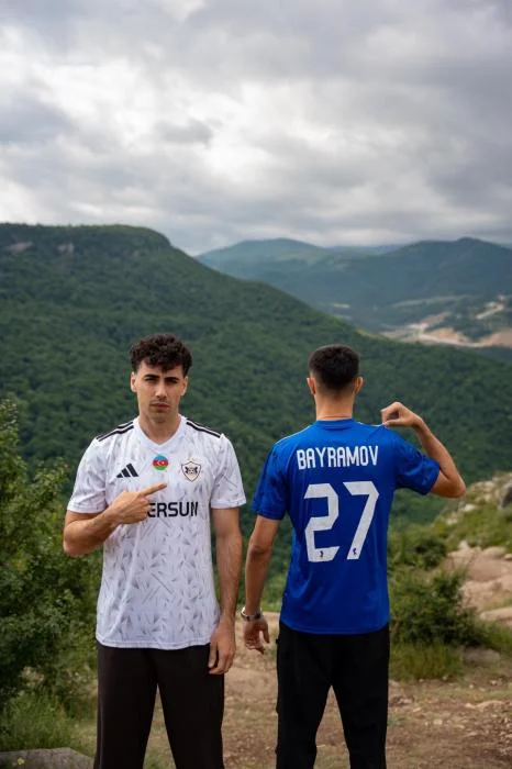 "Qarabağ" yeni formalarını Şuşada təqdim etdi - FOTO 