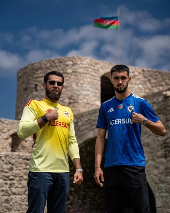 "Qarabağ" yeni formalarını Şuşada təqdim etdi - FOTO 