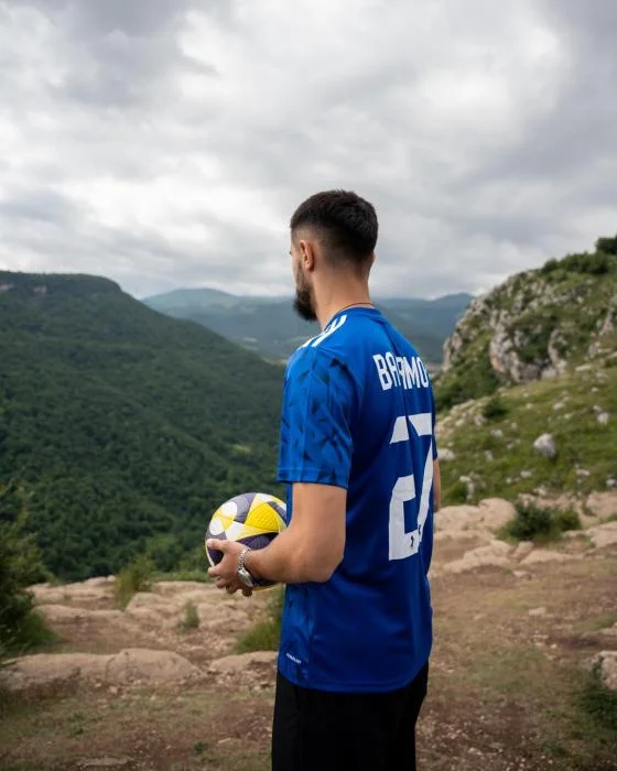 "Qarabağ" yeni formalarını Şuşada təqdim etdi - FOTO 