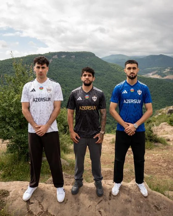 "Qarabağ" yeni formalarını Şuşada təqdim etdi - FOTO 