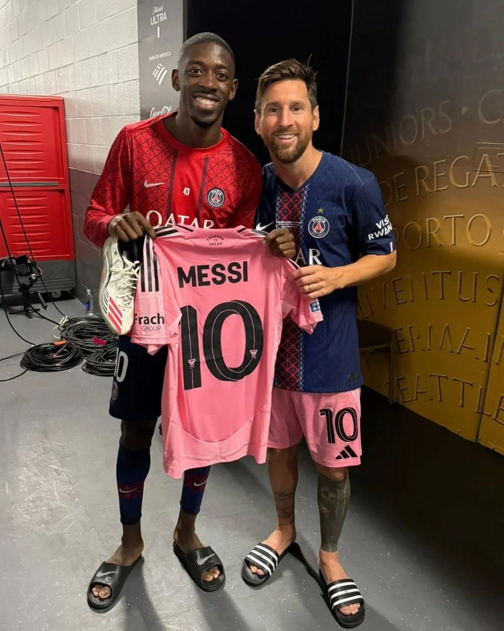 Dembele 4:0-dan sonra Messiyə müraciət etdi - FOTO 