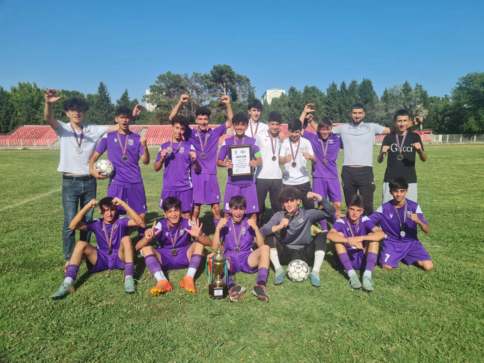 U-15 "Region Kuboku"nun qalibi bilindi - FOTOLAR 