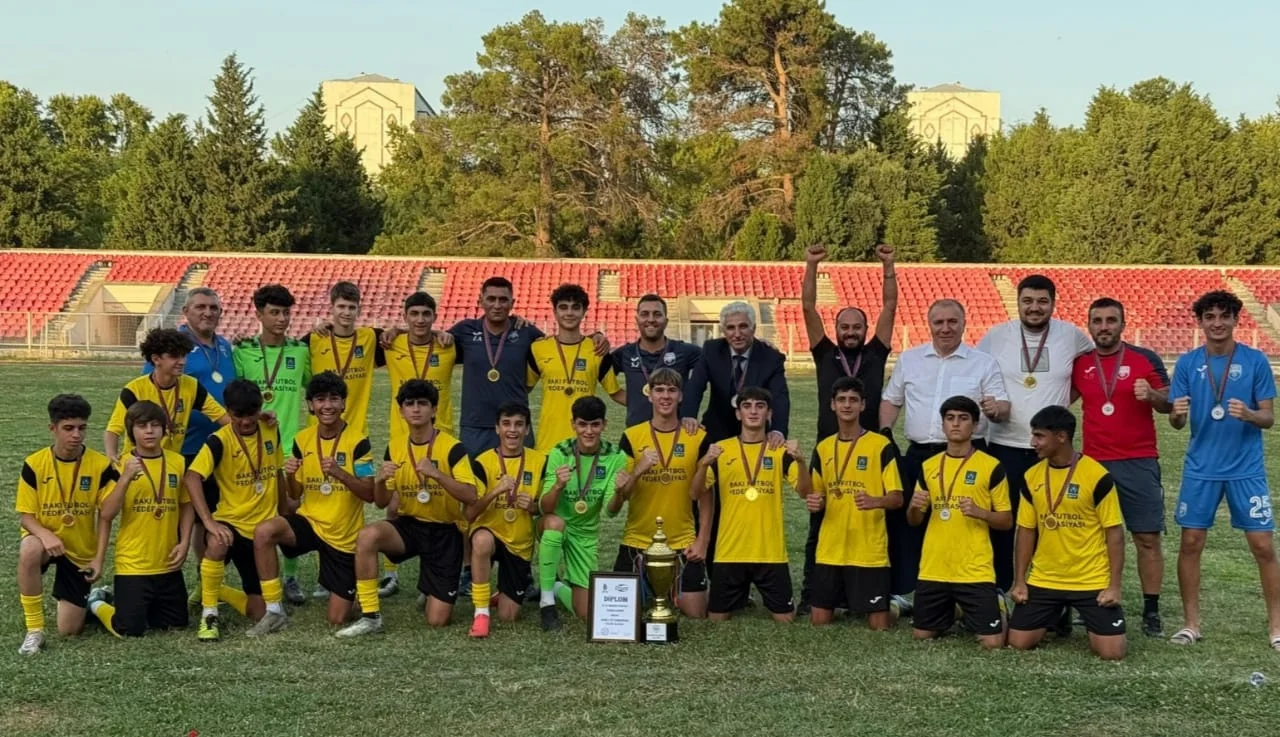 U-15 "Region Kuboku"nun qalibi bilindi - FOTOLAR 