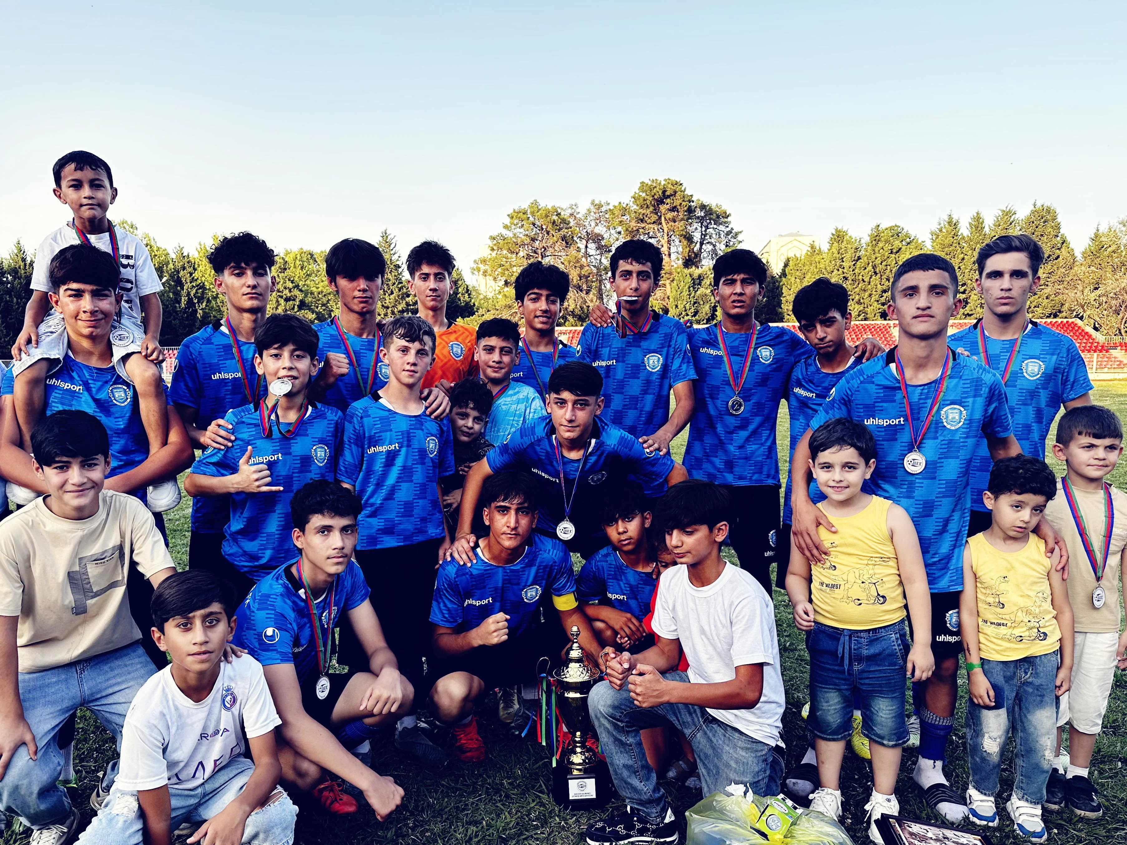 U-15 "Region Kuboku"nun qalibi bilindi - FOTOLAR 