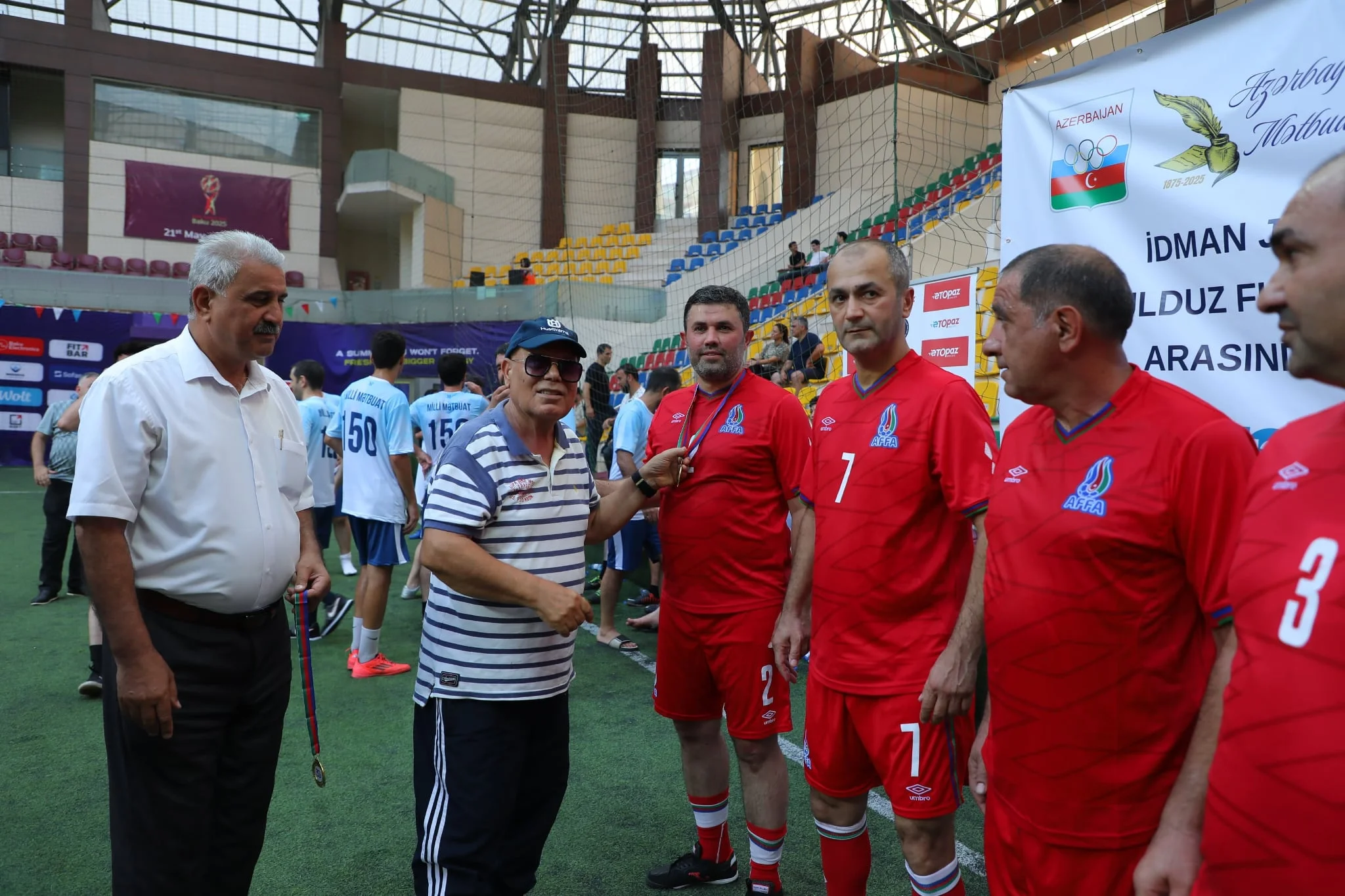 AİJA-nın 30 illiyinə həsr olunmuş oyun keçirildi - FOTO 