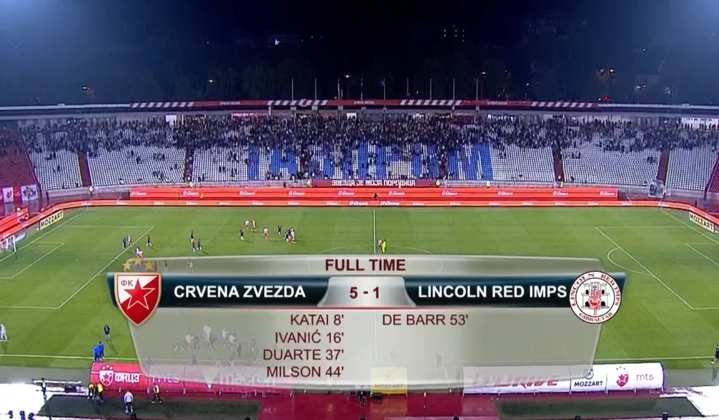 “Srvena Zvezda”ya 1:5 hesabı ilə uduzan "cırtdanlar" paltardəyişmə otağını belə tərk etdilər - FOTO 