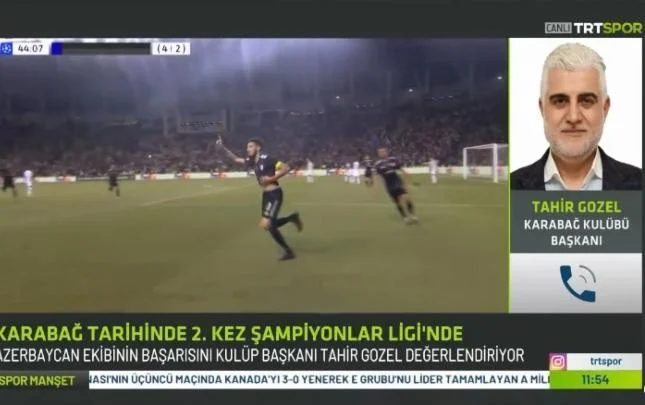 Tahir Gözel “TRT Spor”da - VİDEO 