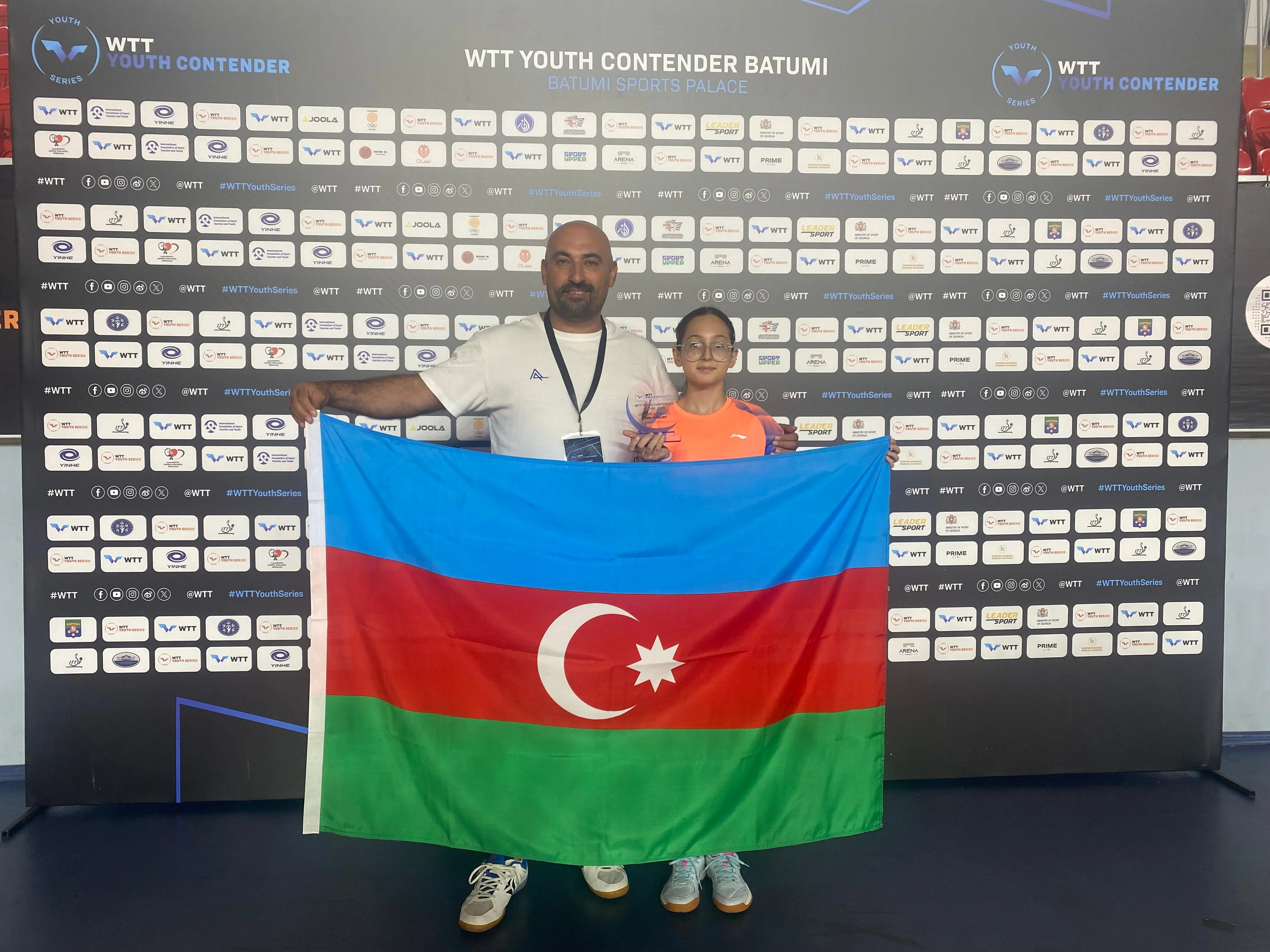 Azərbaycanın stolüstü tennisçiləri Gürcüstanda medal qazandılar 