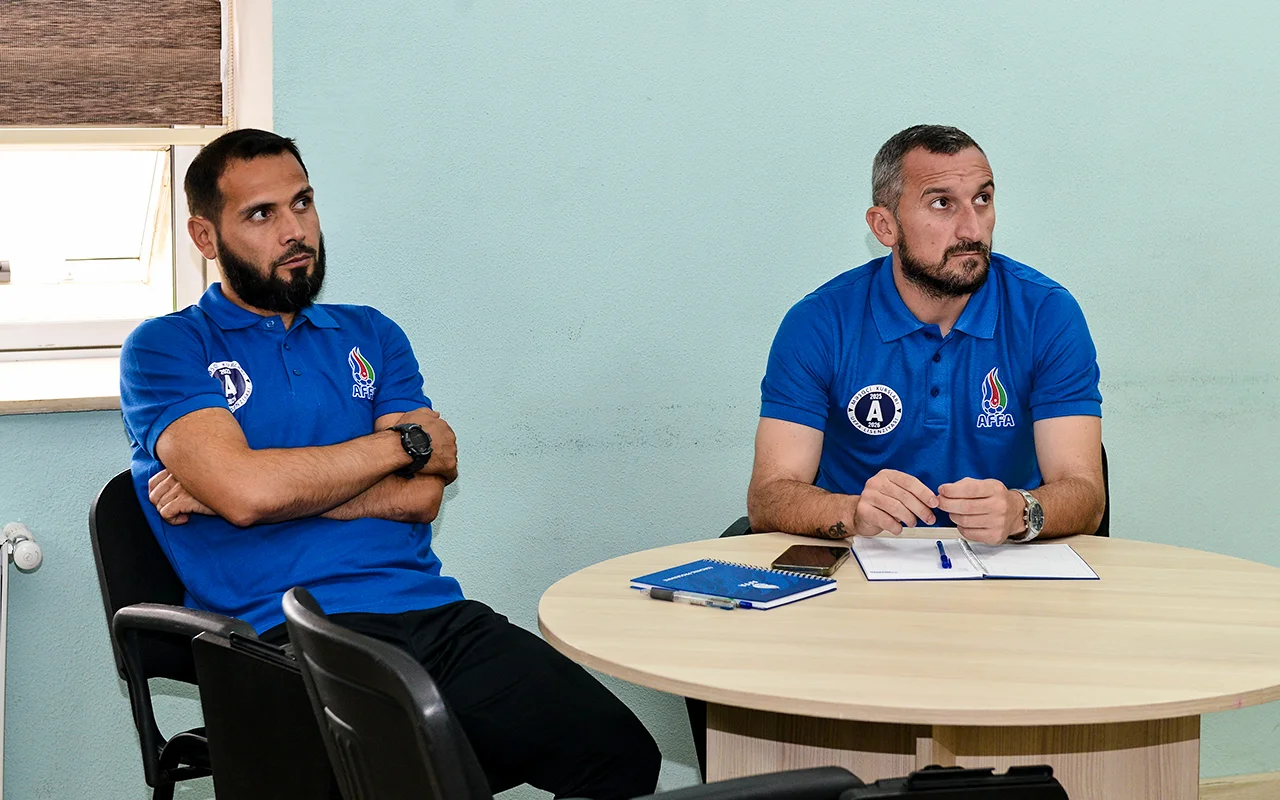 UEFA-nın A kateqoriyalı məşqçi kursuna start verildi - FOTOLAR 