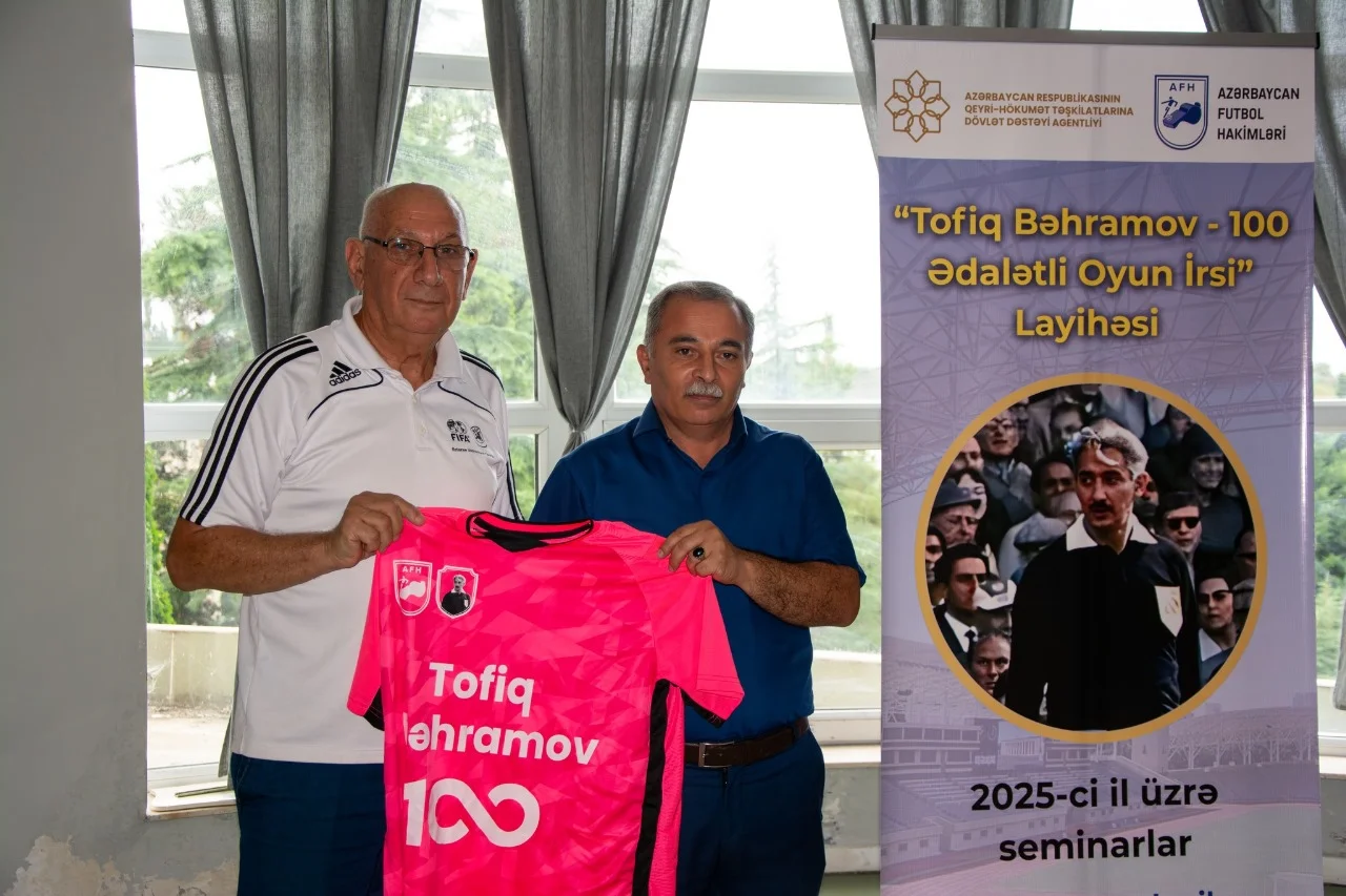 “Tofiq Bəhramov – 100: Ədalətli Oyun İrsi” layihəsi uğurla həyata keçirilir 