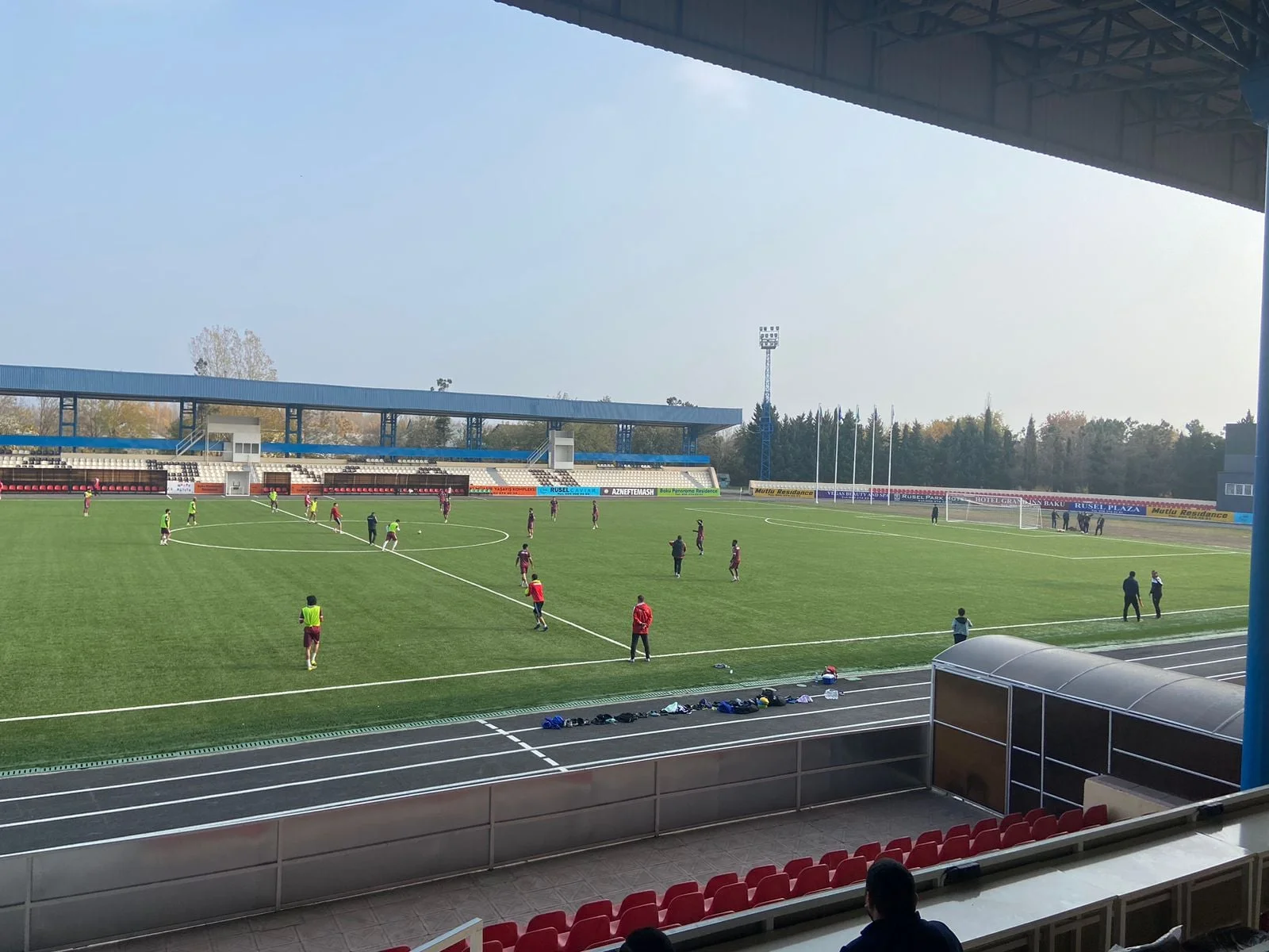 Yevlax şəhər stadionunun son vəziyyəti - FOTO 
