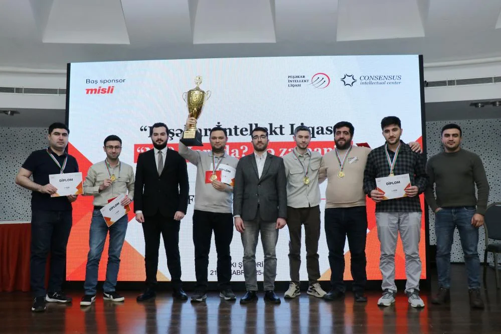 “Misli”nin dəstəyi ilə keçirilən Peşəkar İntellekt Liqasında 2025-ci il mövsümü başa çatıb 