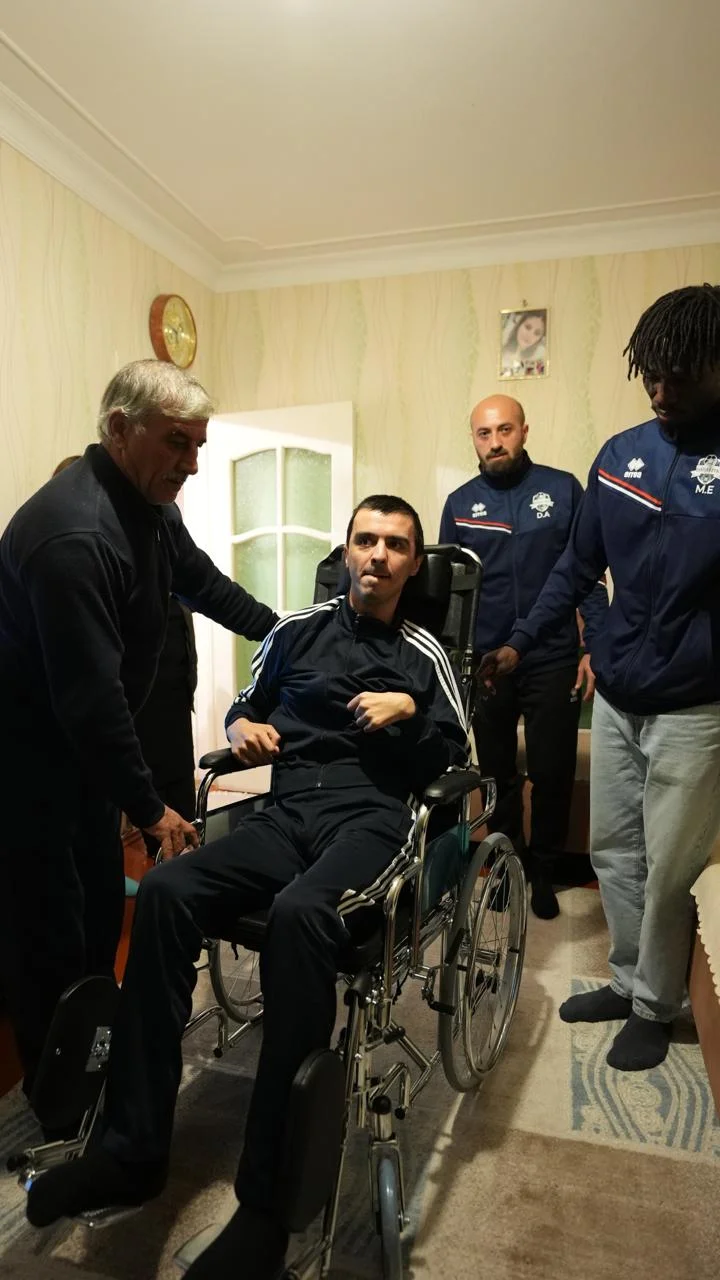 “İmişli” fiziki məhdudiyyətli gənci sevindirdi - FOTOLAR 