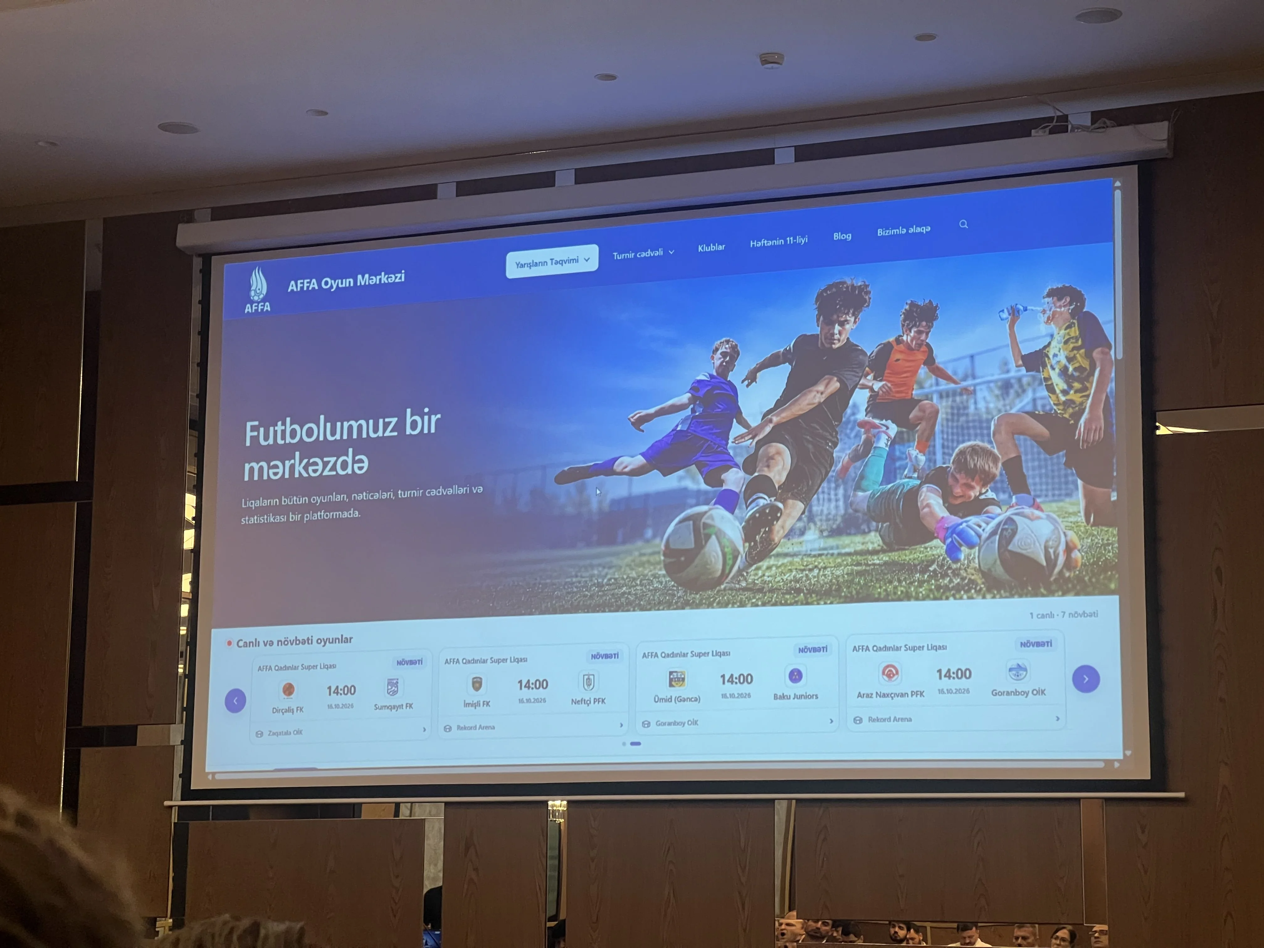 AFFA gənc futbolçular üçün yeni layihələr təqdim etdi 