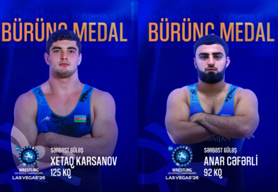 DÇ: Azərbaycanın daha 2 güləşçisi medal qazandı