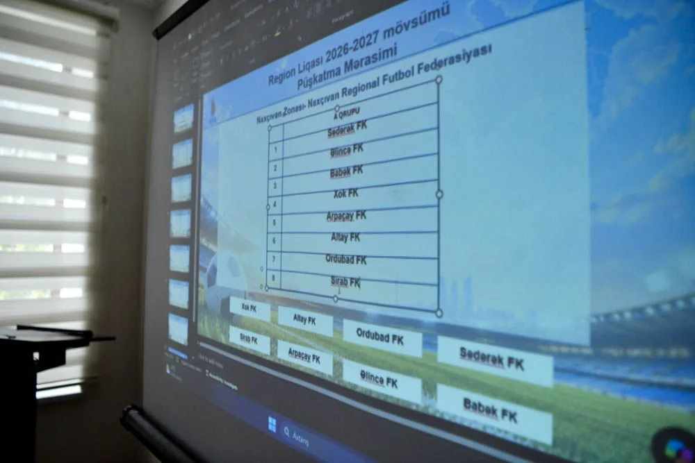AFFA Region Liqasının püşkü atıldı - FOTOLAR