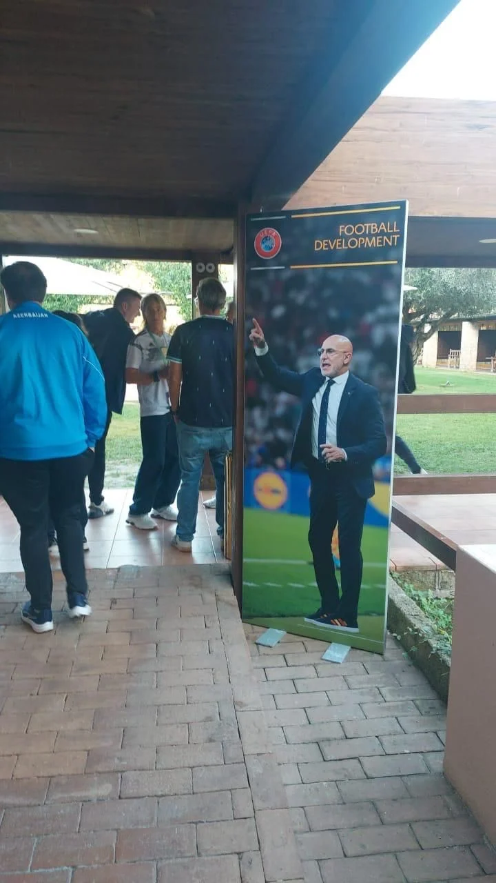 Azərbaycanlı məşqçi Romada 