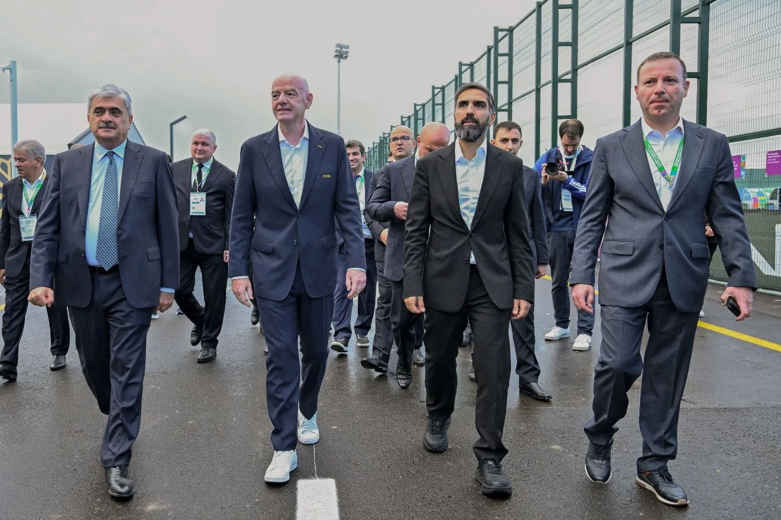 FIFA U-15 Dünya Çempionatı və Festivalı 2026-nın ilk oyun günündə rəsmilərin Hövsan Yarış Kompleksinə səfəri baş tutdu 