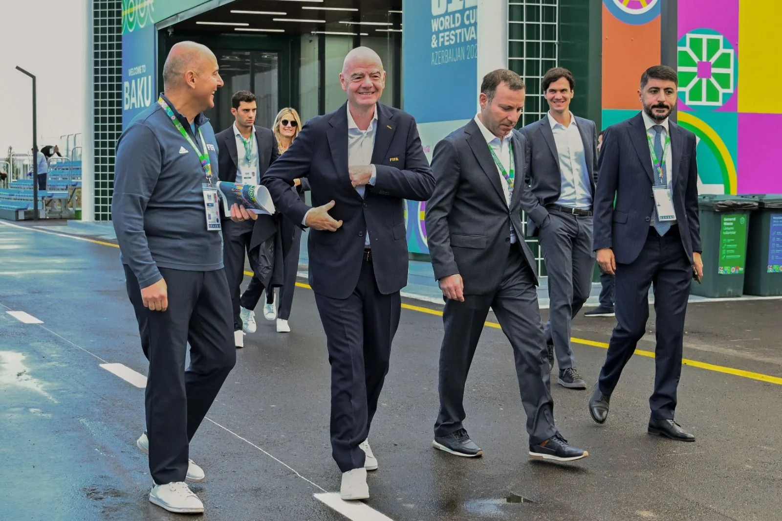 FIFA U-15 Dünya Çempionatı və Festivalı 2026-nın ilk oyun günündə rəsmilərin Hövsan Yarış Kompleksinə səfəri baş tutdu 