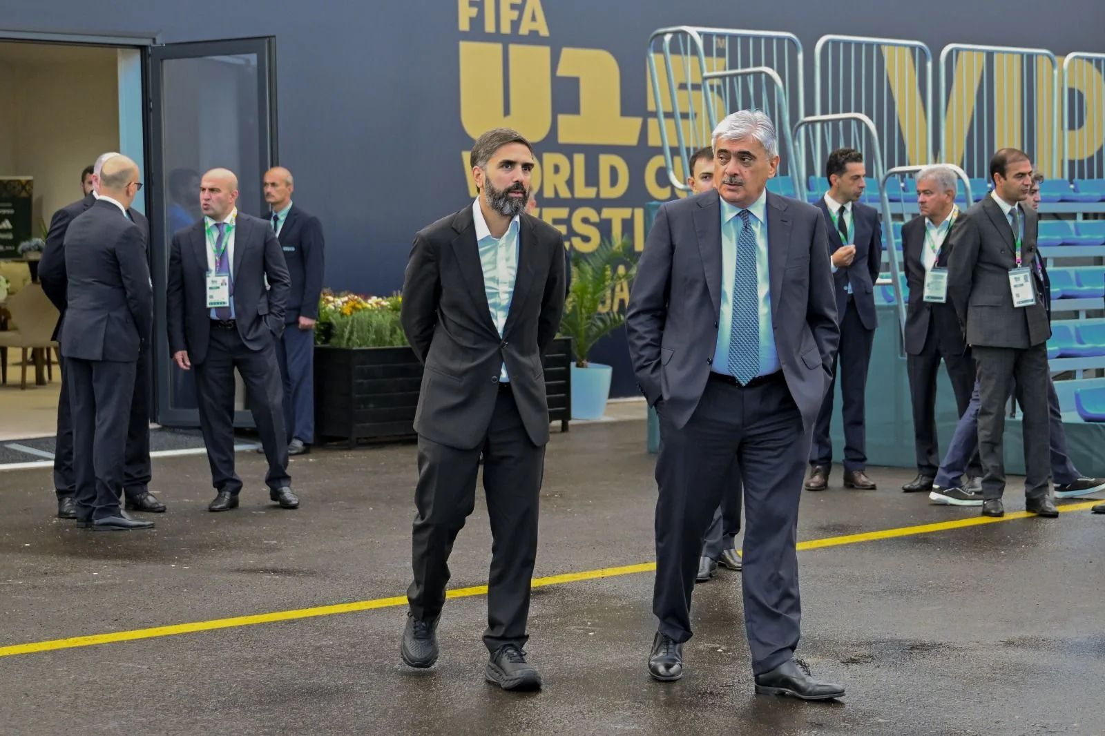 FIFA U-15 Dünya Çempionatı və Festivalı 2026-nın ilk oyun günündə rəsmilərin Hövsan Yarış Kompleksinə səfəri baş tutdu 