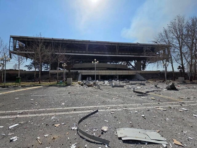 İran bombardman edilmiş stadionun şəkillərini yayaraq FİFA-ya müraciət etdi - FOTO 
