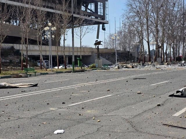 İran bombardman edilmiş stadionun şəkillərini yayaraq FİFA-ya müraciət etdi - FOTO 