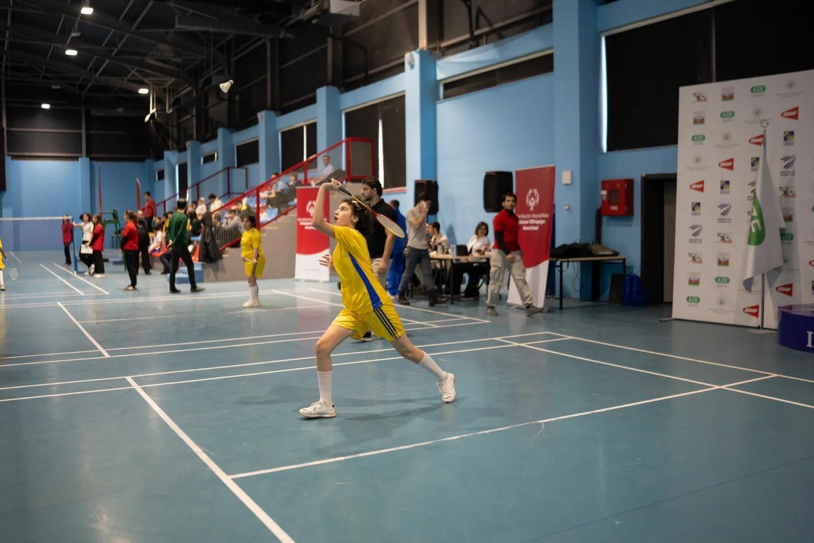 Badminton üzrə yarış keçirildi 