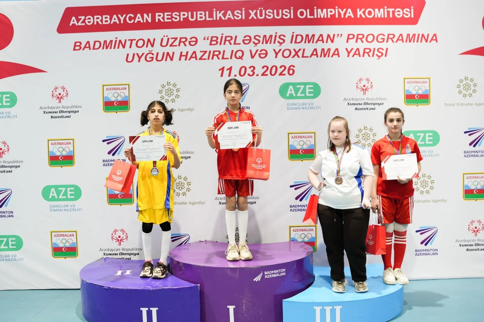 Badminton üzrə yarış keçirildi 