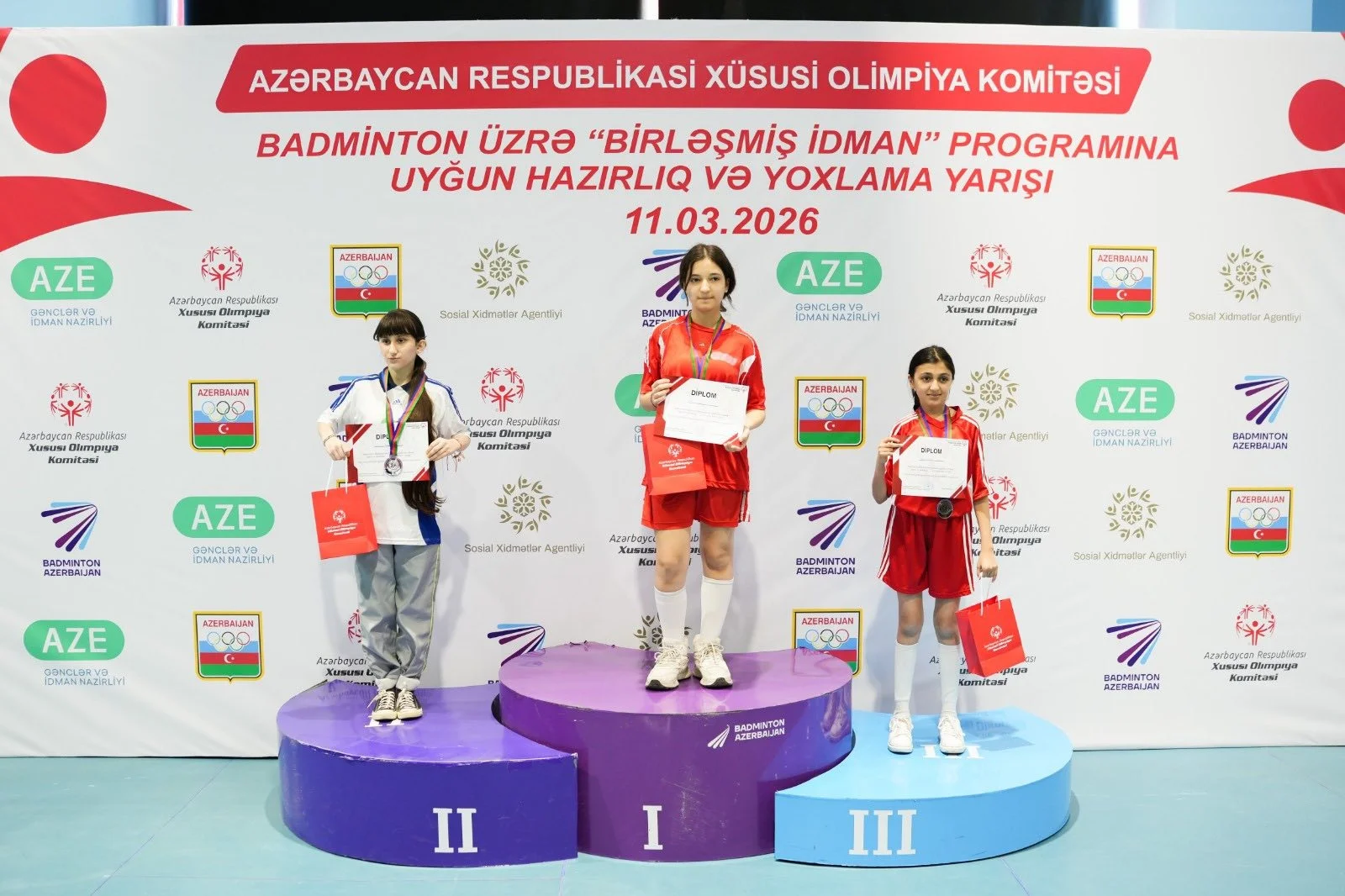 Badminton üzrə yarış keçirildi 