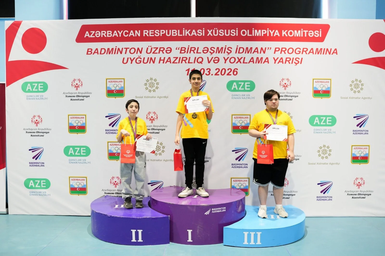 Badminton üzrə yarış keçirildi 