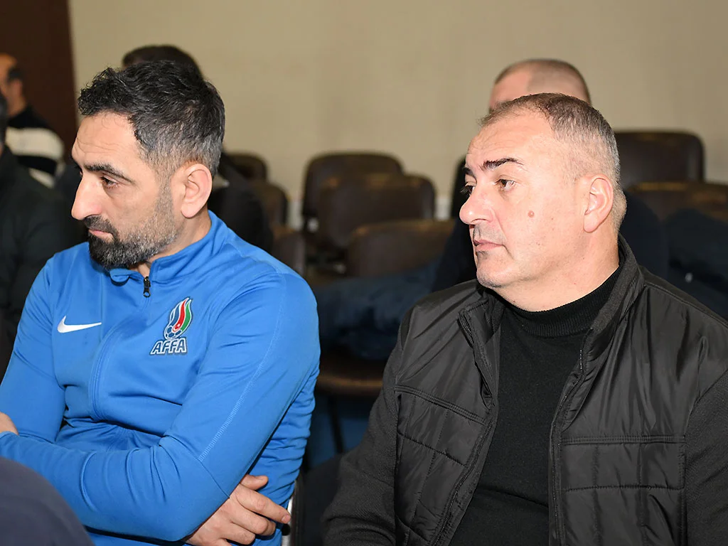 Elit Məşq Layihəsinin yeni rəhbəri Mirbağır İsayev məşqçilərlə görüşdü 