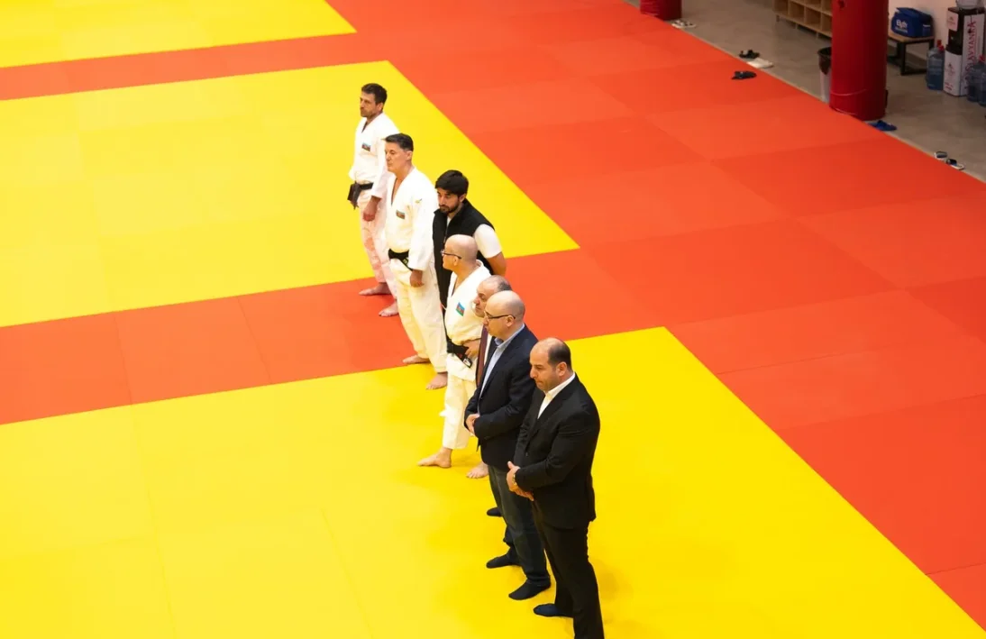 Avropa çempionatında iştirak edəcək Azərbaycan cüdoçuları ilə görüş keçirildi 