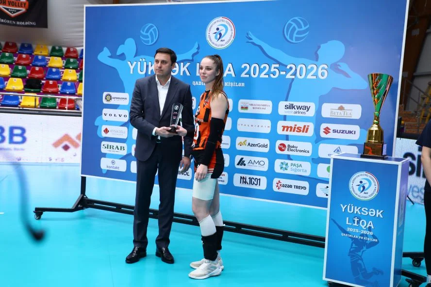 "DH Volley" Azərbaycan Yüksək Liqasının gümüş medalını qazanıb - FOTOLAR 