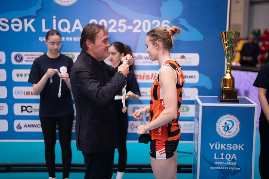 "DH Volley" Azərbaycan Yüksək Liqasının gümüş medalını qazanıb - FOTOLAR 